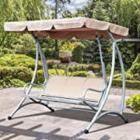 Los mejores  - thelastplanet Jardín Columpio Balancín Reemplazo De Toldos Columpios De Porche Quitasol Guardapolvo Impermeable Jardin…